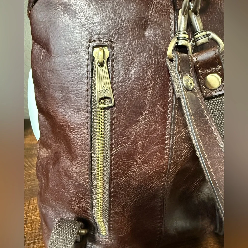 Patricia Nash Alencon Leopard Print Backpack - Picture 6 of 15